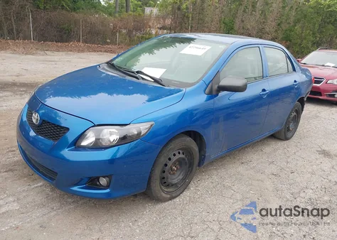 2010 Toyota Corolla Le z USA, uszkodzony, nr VIN JTDBU4EE0A9108222